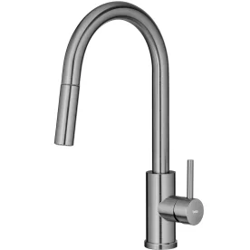 Produto Torneira Monocomando Gourmet de Cozinha Inox (Maldivas Grafite Fosca)