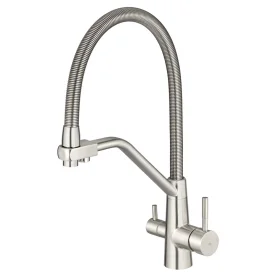 Produto Torneira Monocomando Gourmet de Filtro Inox (Nassau Escovada)