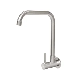 Produto Torneira de Parede para Cozinha Inox (Grace Escovada)