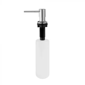 Produto Dosador para Detergente Embutido Inox 500 ml (Flat Cromado)